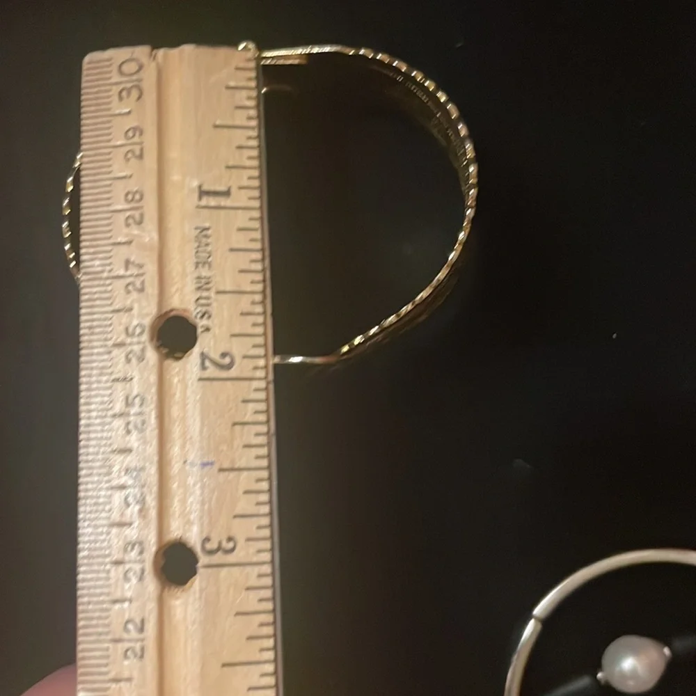 Gold leaf braclet - Picture 3 of 8